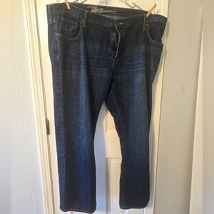 Men's Old Navy Loose Fit Dark wash jeans 46x32